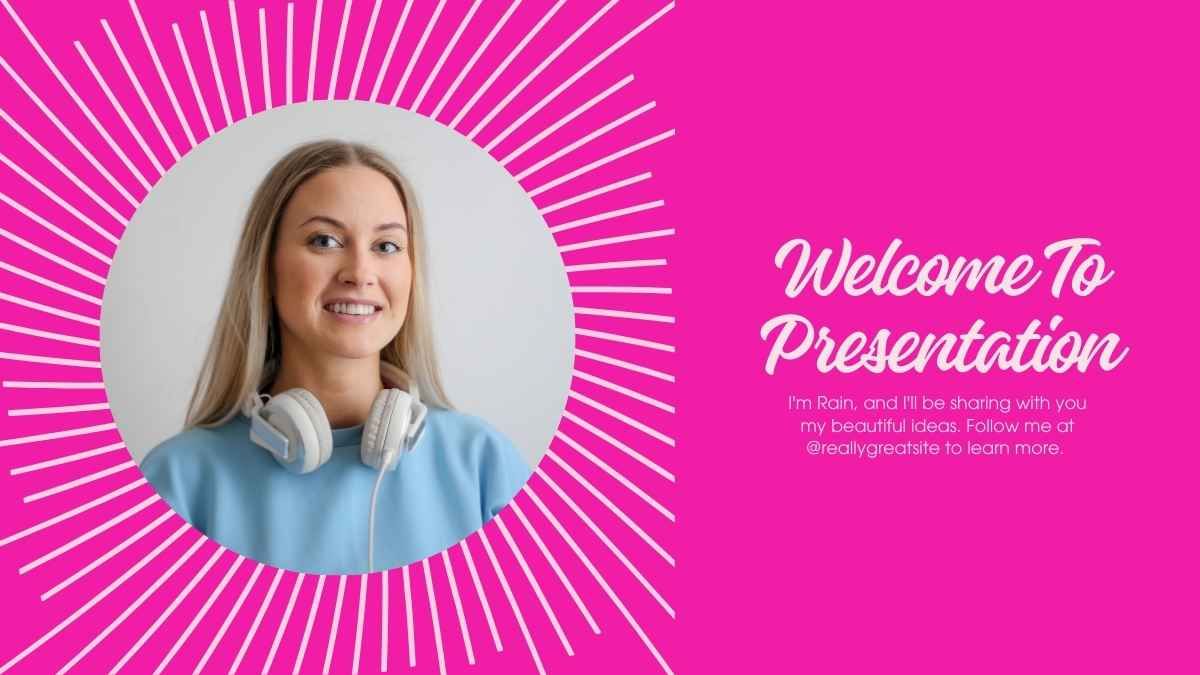 Girl Power Pink Presentation - slide 4