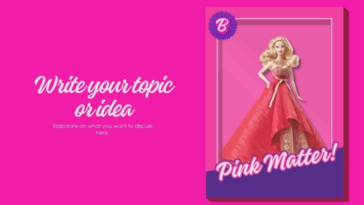 Girl Power Pink Presentation - slide 5