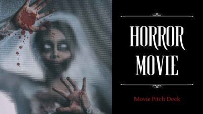 Gothic Horror Movie Pitch Deck