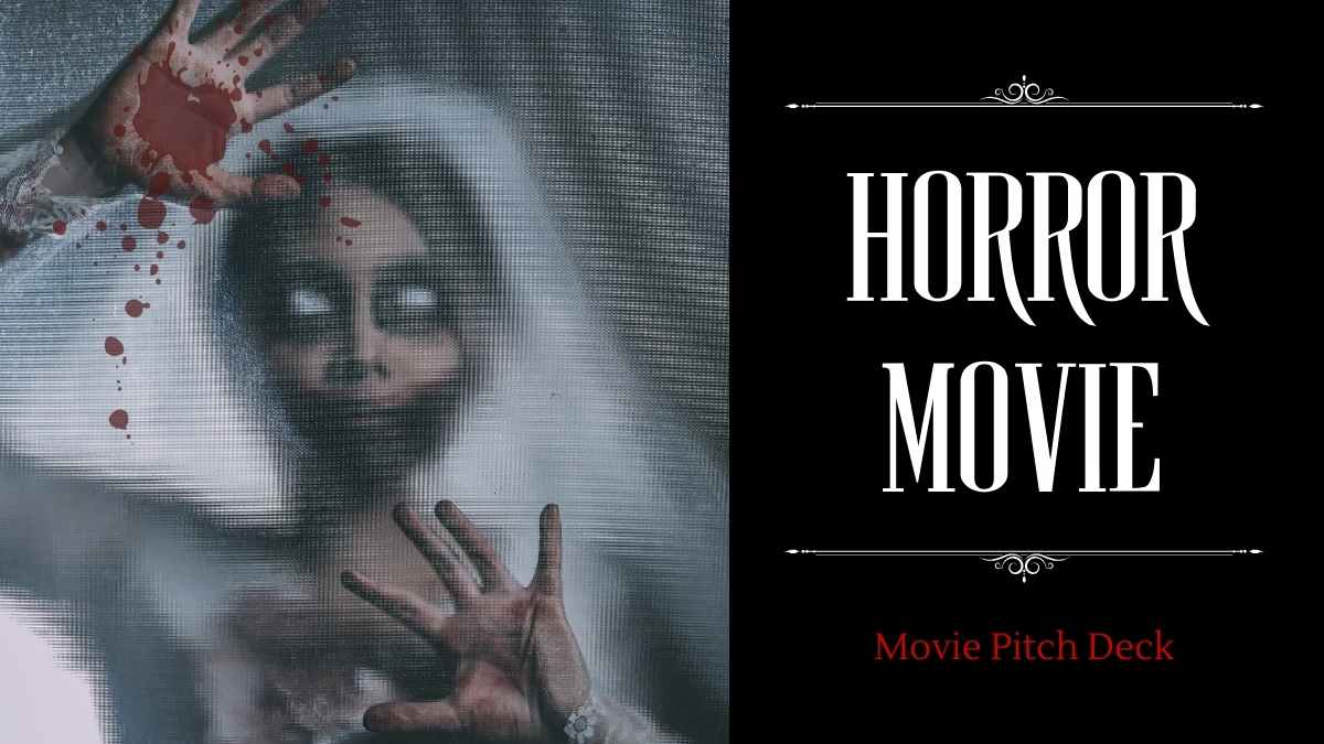 Apresentação de Filme de Terror Gótico - deslizar 1