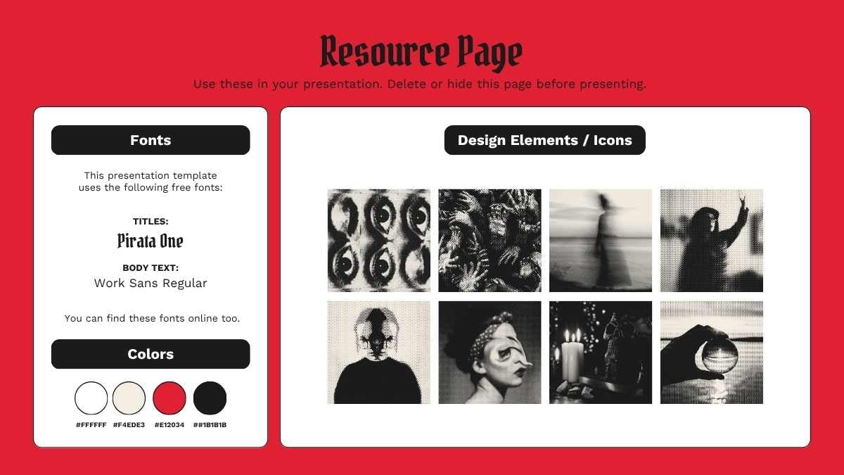 Gothic Seance Background Slides - slide 10