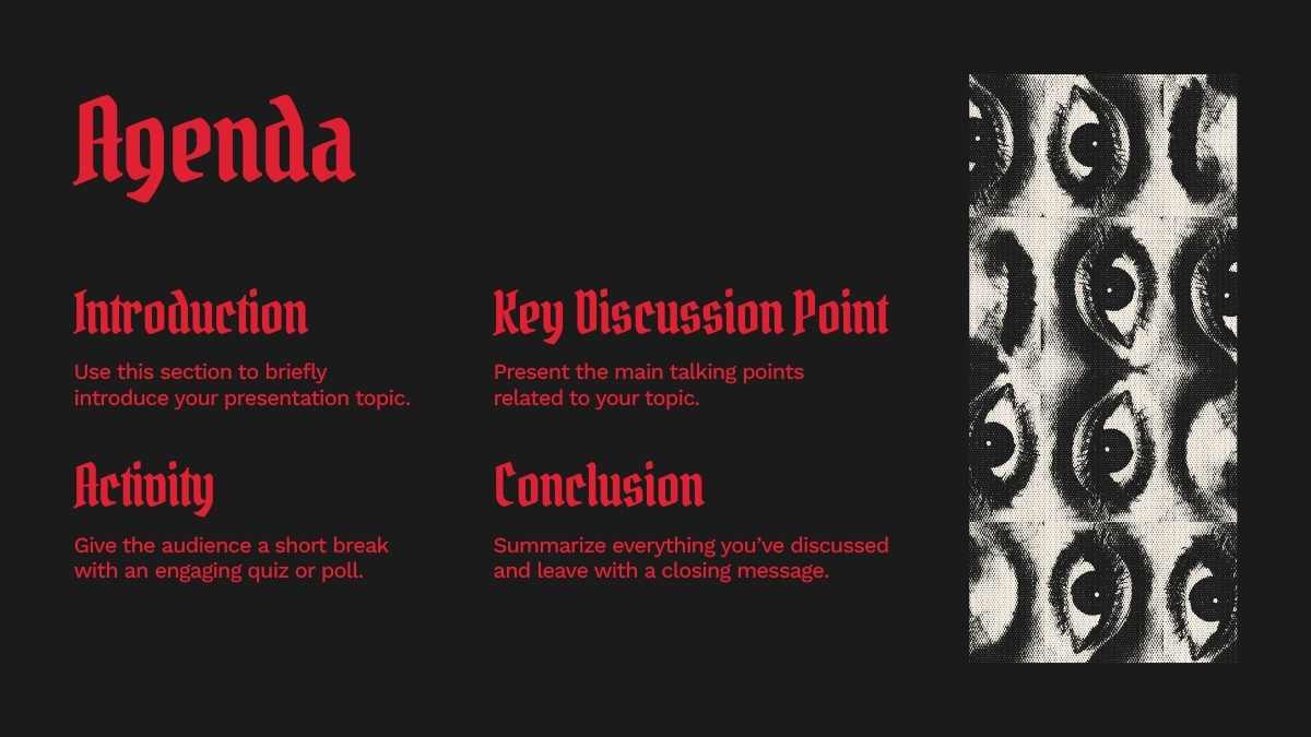 Gothic Seance Background Slides - slide 2