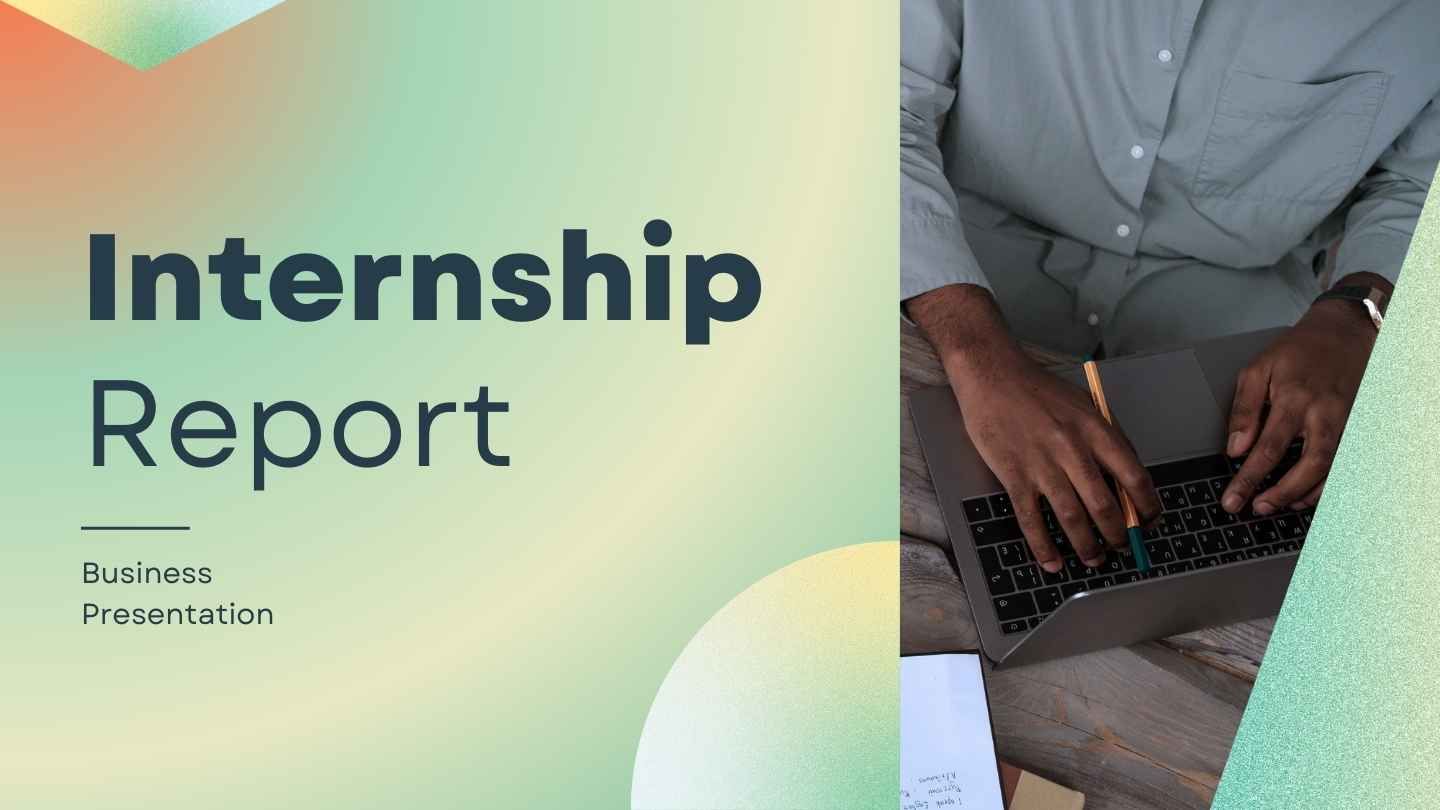 Gradient Internship Report - slide 0