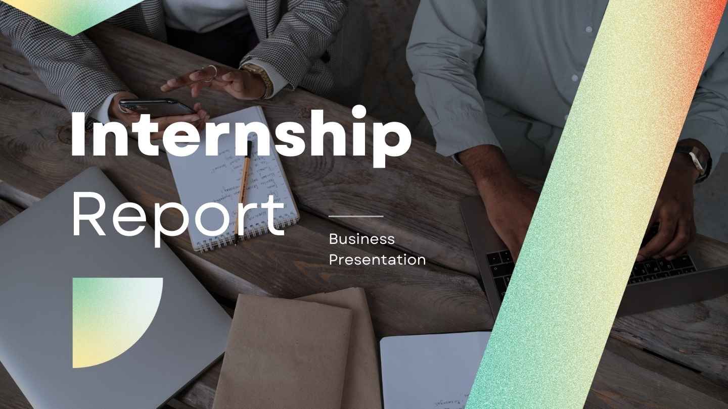 Gradient Internship Report - slide 1
