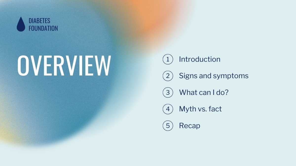 Gradient Type 2 Diabetes Slides - slide 2