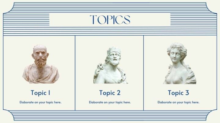 Greco-Roman Renaissance Art. Free Presentation Template — SlidesCarnival