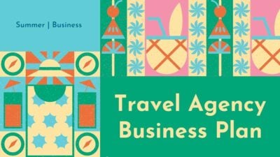 Festive Travel Agency Business Plan Slides