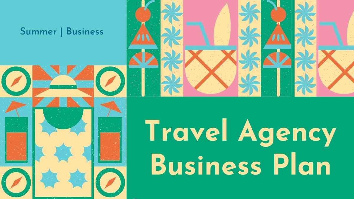 Festive Travel Agency Business Plan Slides - slide 1