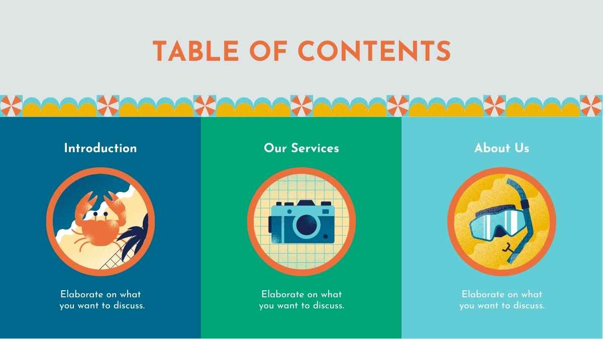 Festive Travel Agency Business Plan Slides - slide 3