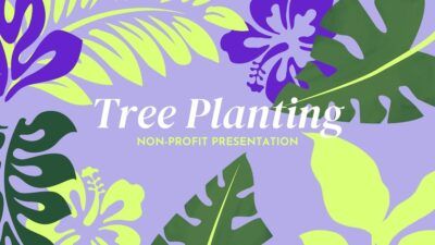 Plantio de árvores na natureza moderna