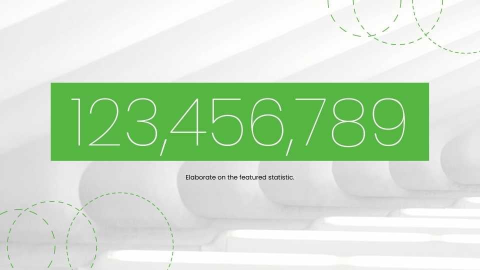 Portfólio de Slides Simples para Negócios em Estilo Coreano Verde e Branco - deslizar 18