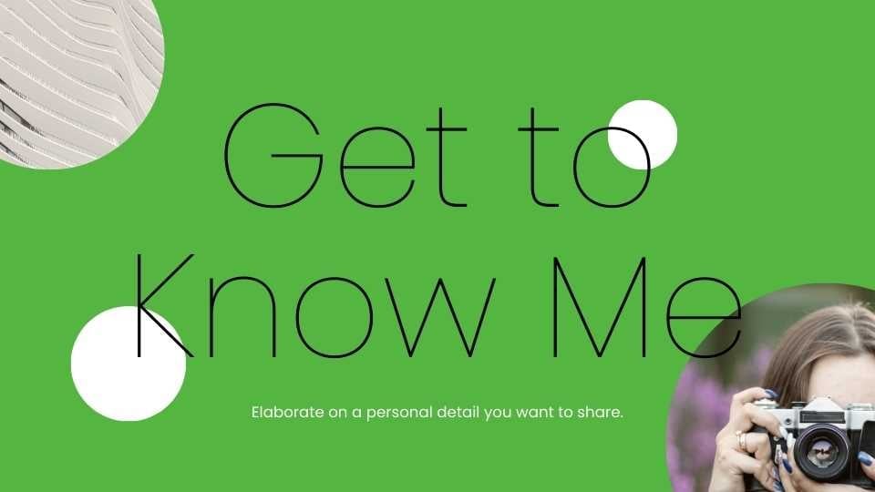 Portfólio de Slides Simples para Negócios em Estilo Coreano Verde e Branco - deslizar 5