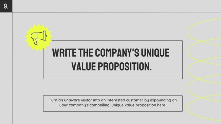 Grey and Neon Yellow Minimalistic Modern Blockchain Company Pitch Deck ...