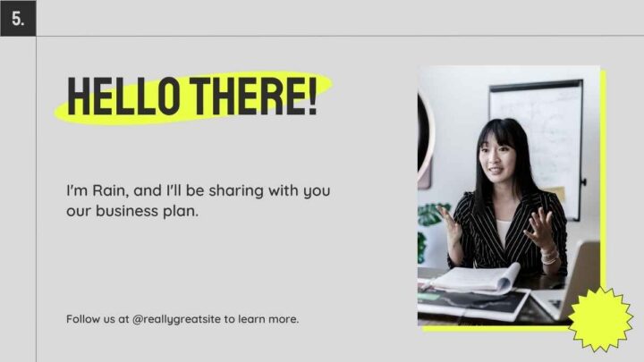 Grey and Neon Yellow Minimalistic Modern Blockchain Company Pitch Deck ...