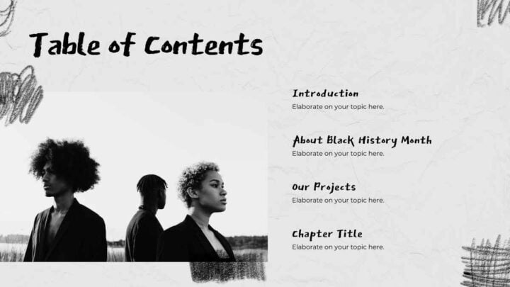 Black History Month Appreciation Program. Free PPT & Google Slides ...