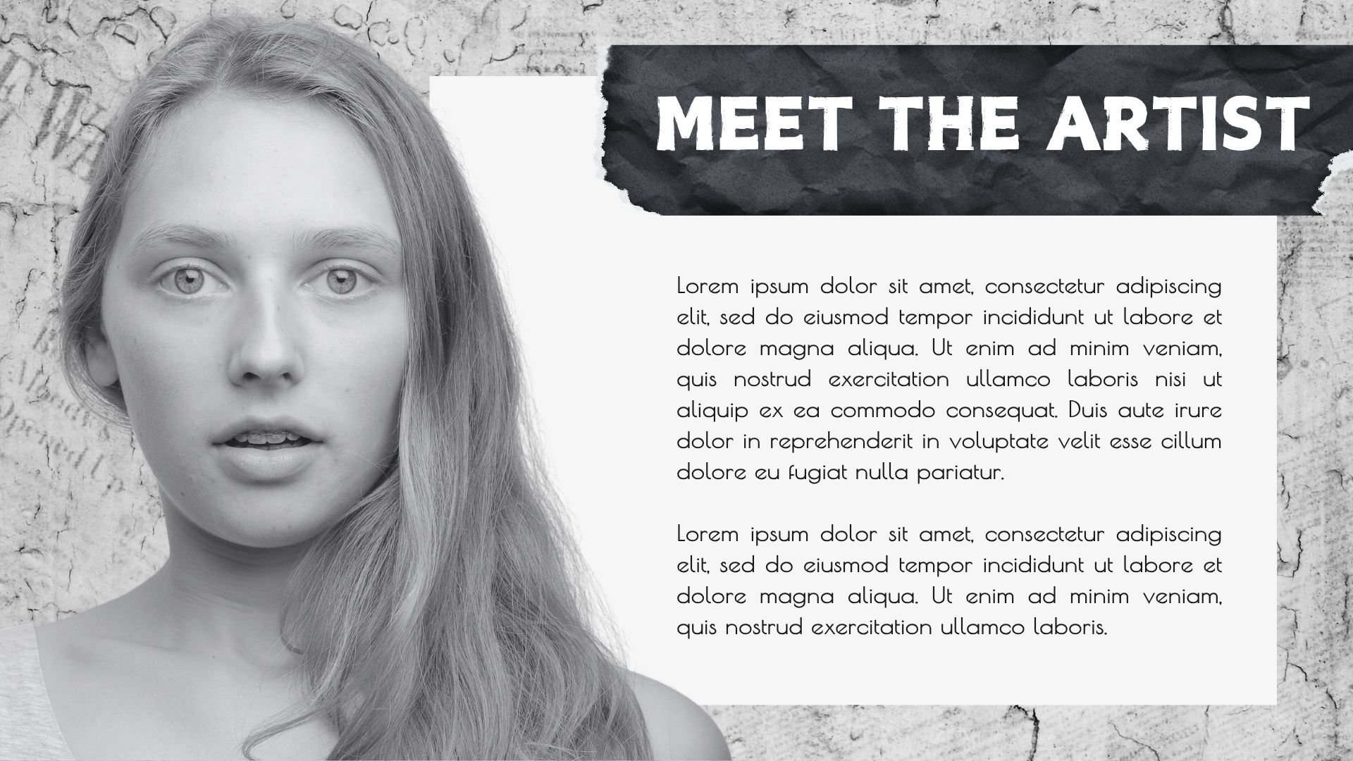 Grunge Gothic Aesthetic Presentation - slide 4