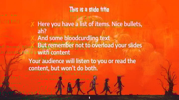 Trick or Treat Halloween Slides - slide 6