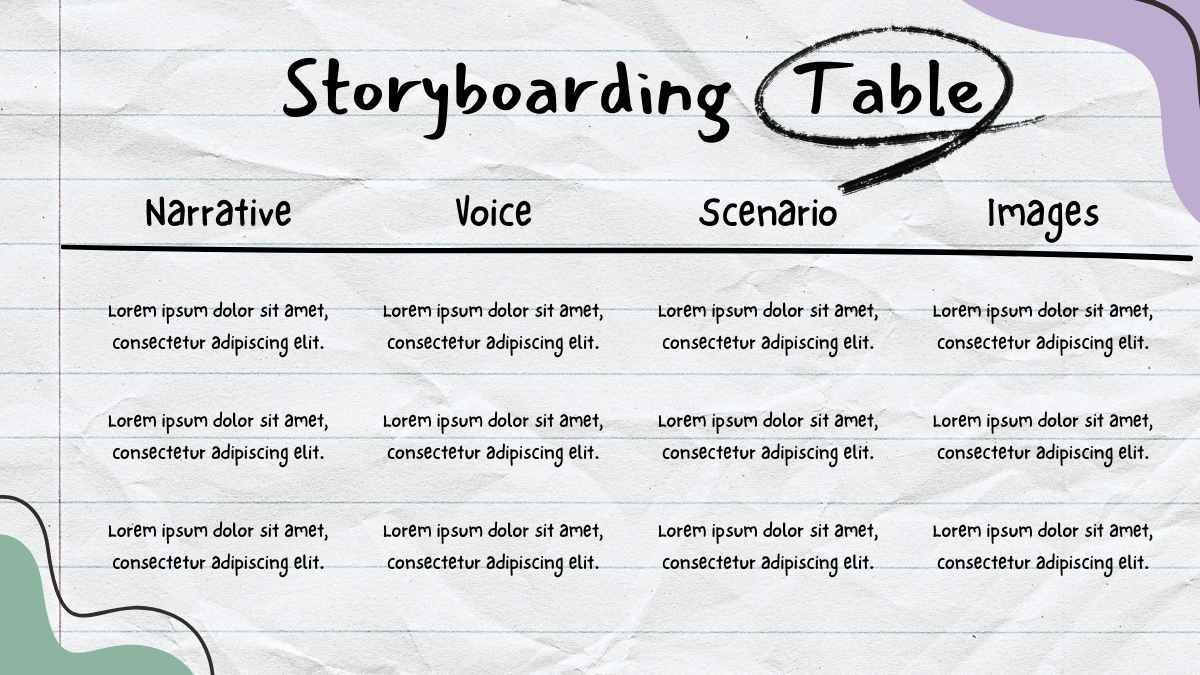 Tutorial de storyboard com estilo de desenho à mão - slide 9