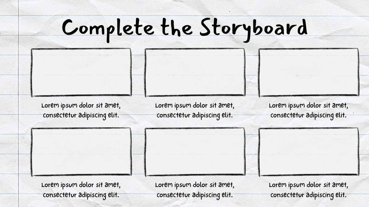 Hand-drawn Style Storyboarding Tutorial - slide 13