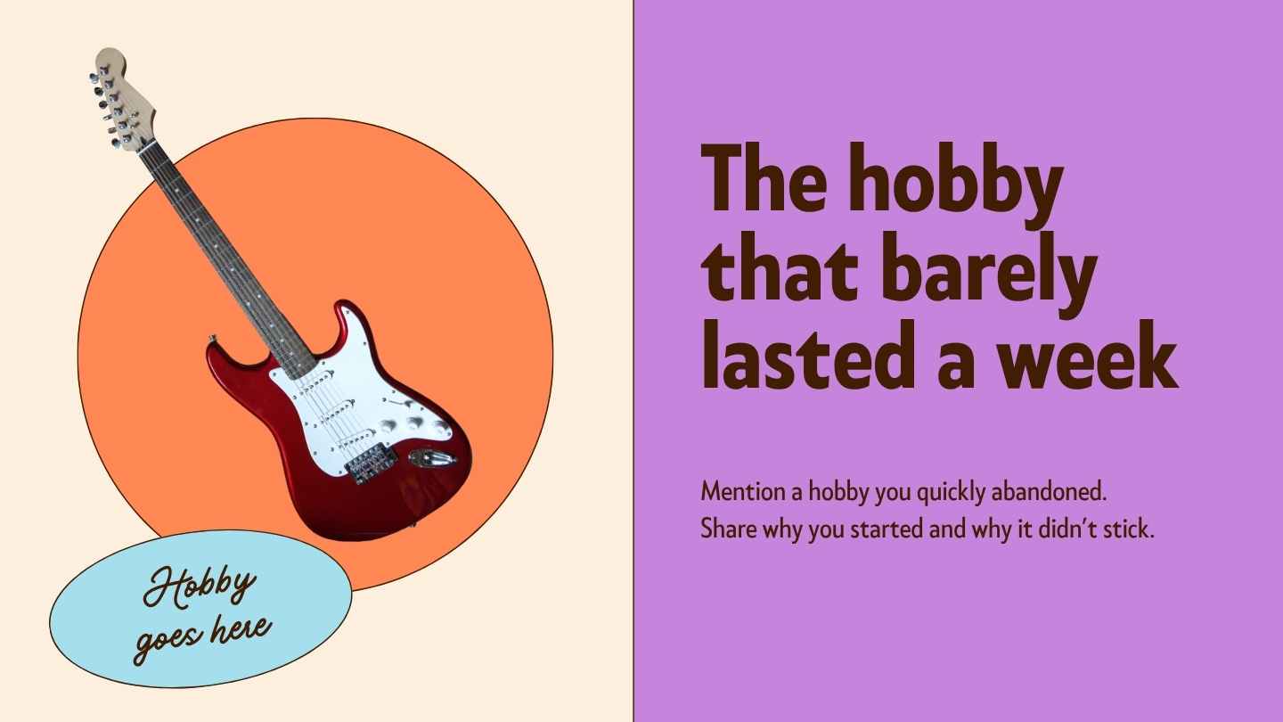 Hobbies Wrapped You Didn’t Ask For Presentation - slide 6