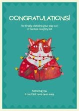 Holiday Grouch Christmas Card