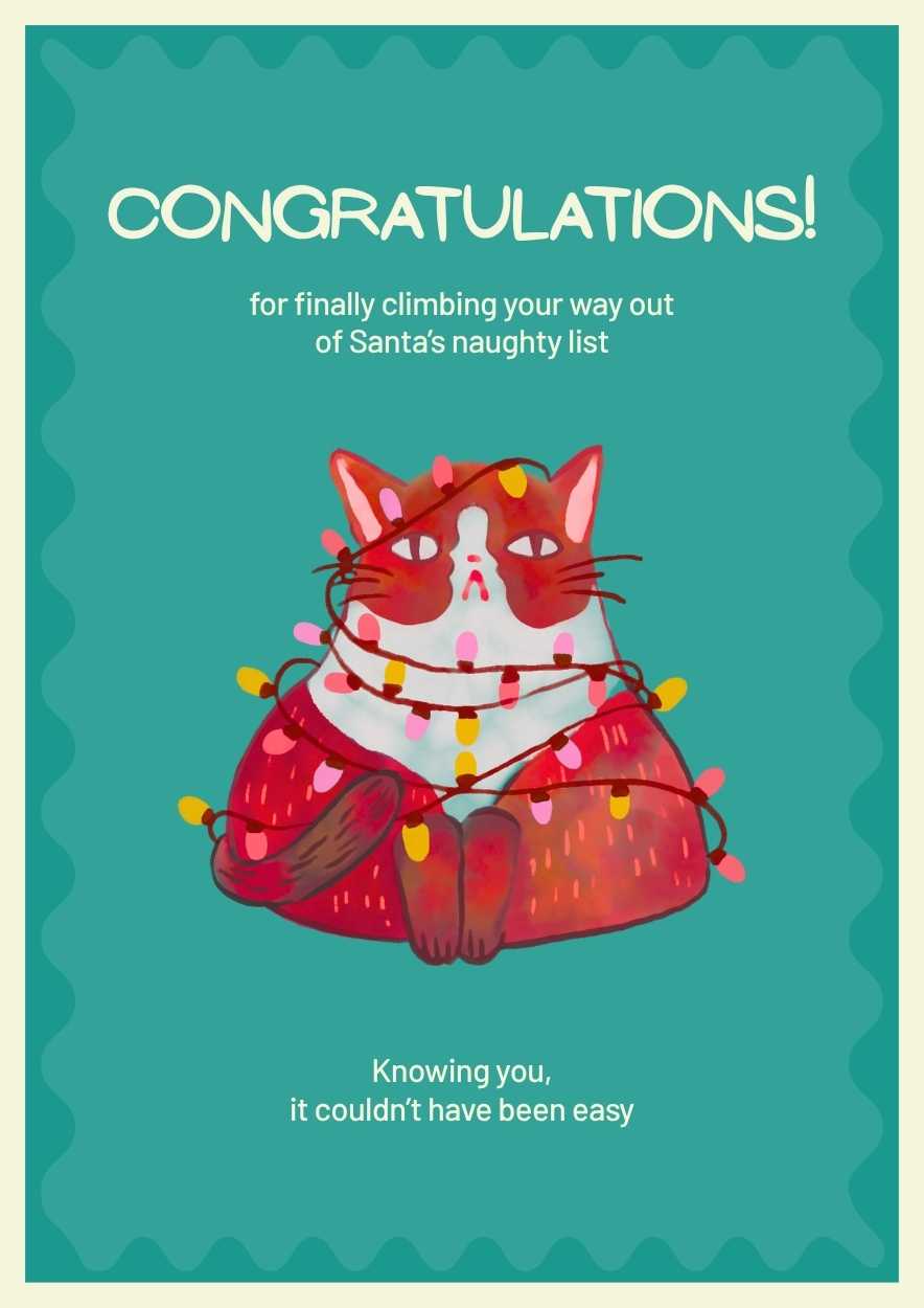 Holiday Grouch Christmas Card - slide 1