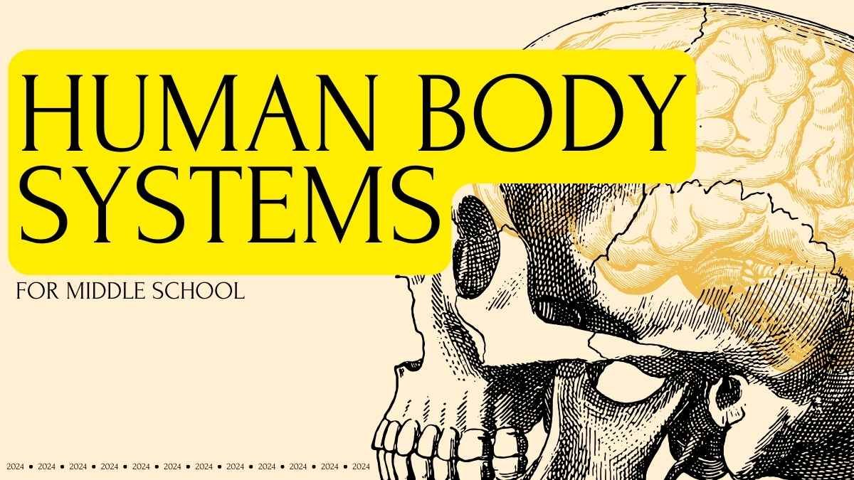 Human Body Systems Lesson for Middle School - slide 0