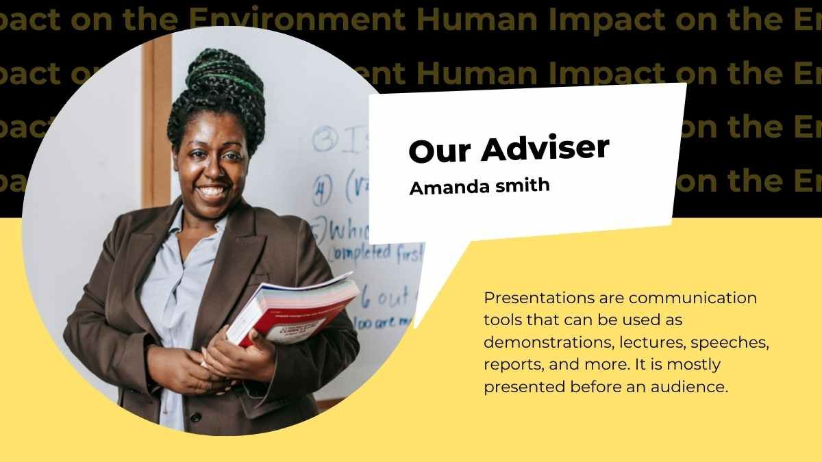 대학 환경에 대한 인간의 영향 - slide 3