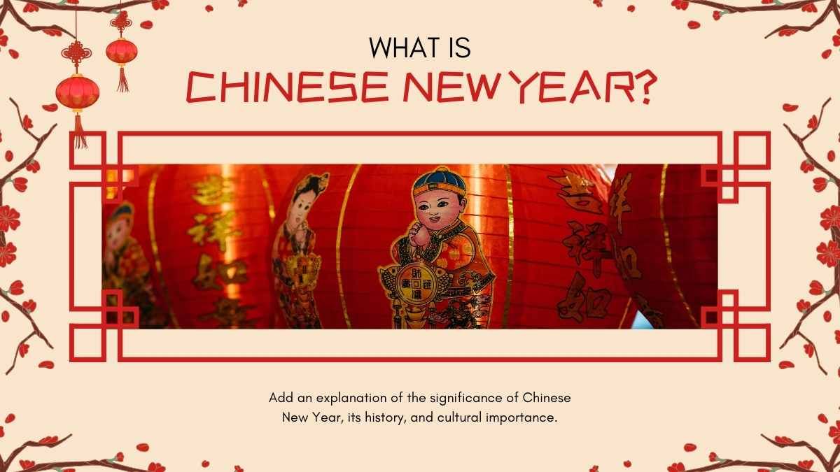 중국 새해를 축하하는 그림이 있는 활동 - slide 5