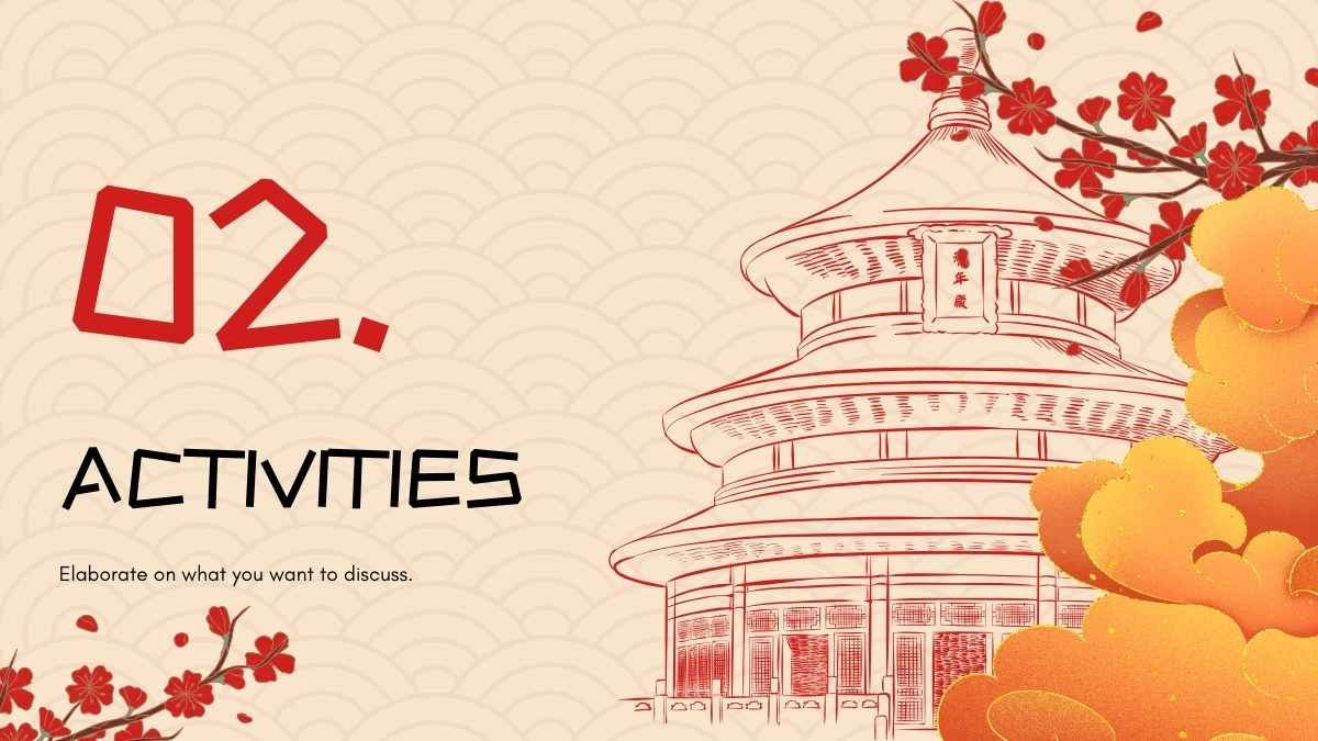 Actividades ilustradas para celebrar el Año Nuevo Chino - diapositiva 6