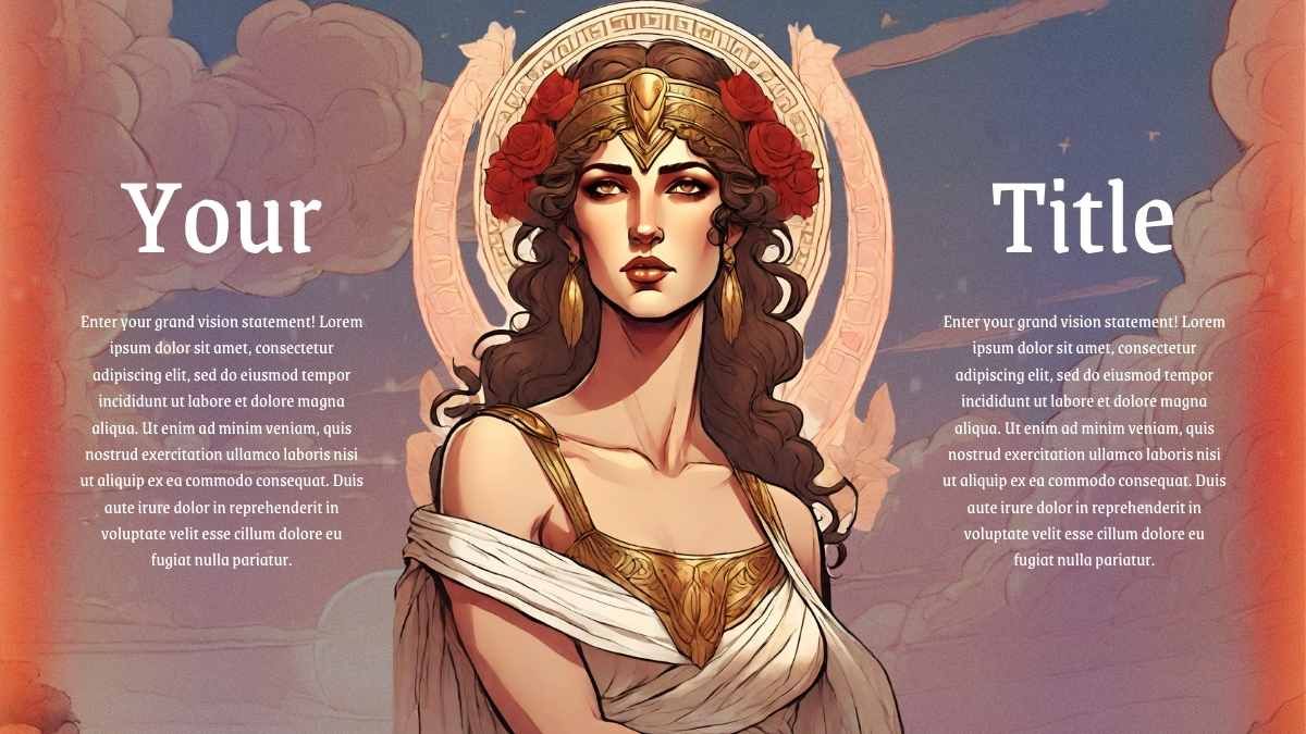 Illustrated Ancient Greek Goddess: Aphrodite - slide 9