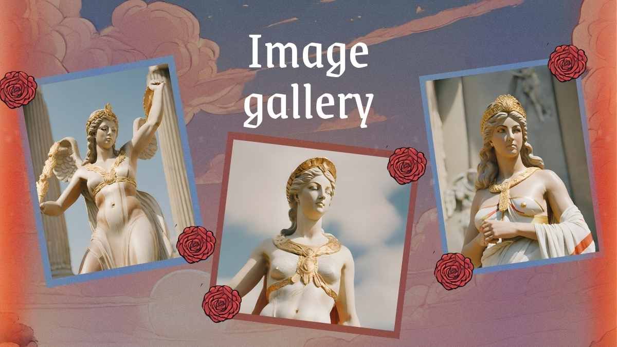 Illustrated Ancient Greek Goddess: Aphrodite - slide 7