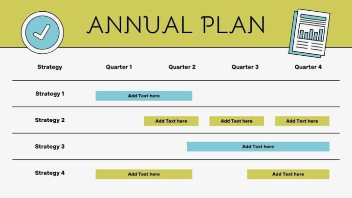 Annual Planning Calendar. Free Planner Template — SlidesCarnival