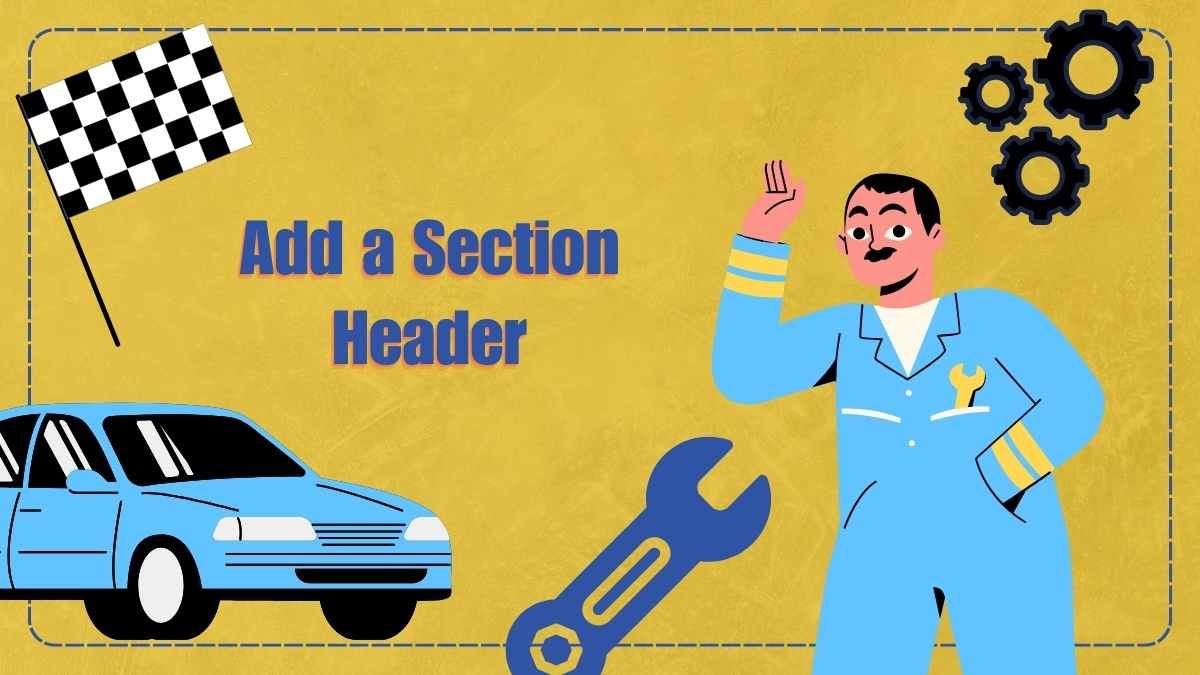 Apresentação ilustrada de mecânica automóvel - slide 10