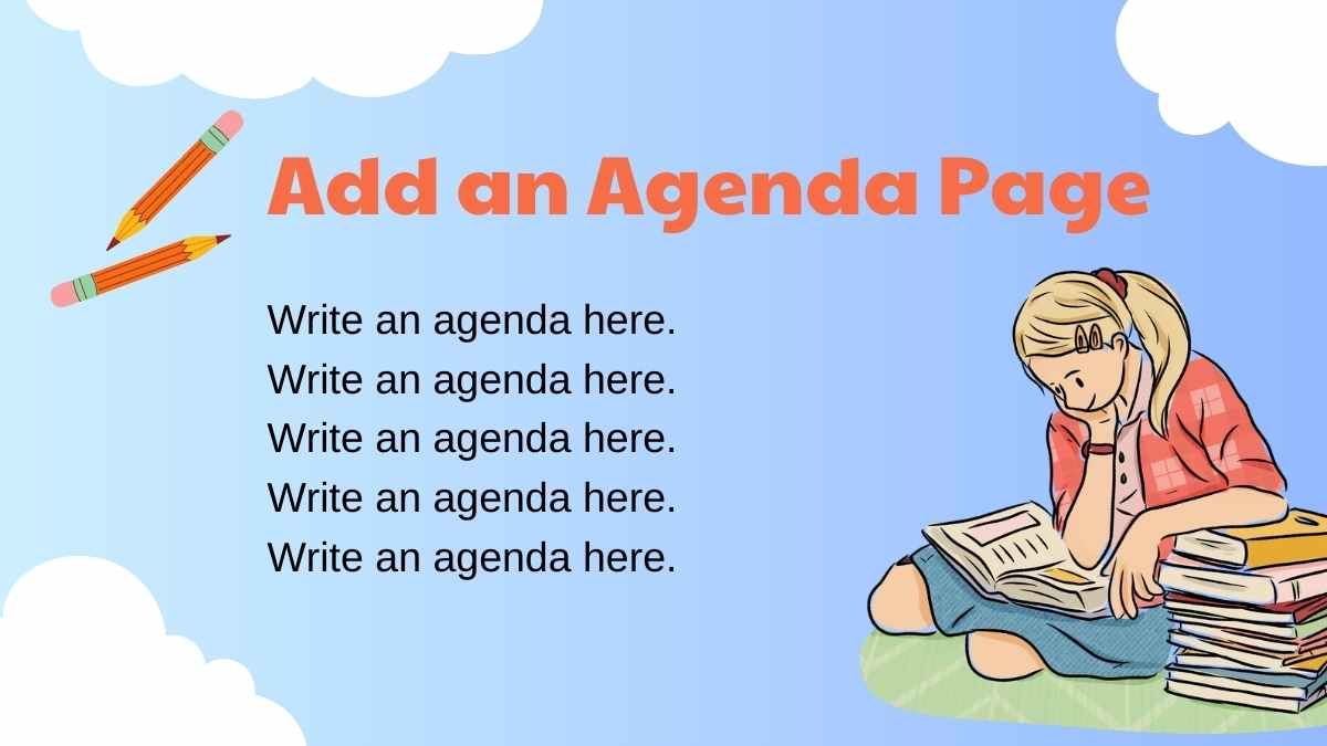 Illustrated Back to School Activities for Elementary - slide 2
