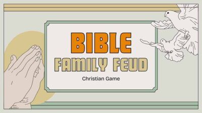 Slides Carnival Google Slides and PowerPoint Template Illustrated Bible Family Feud Christian Game 2