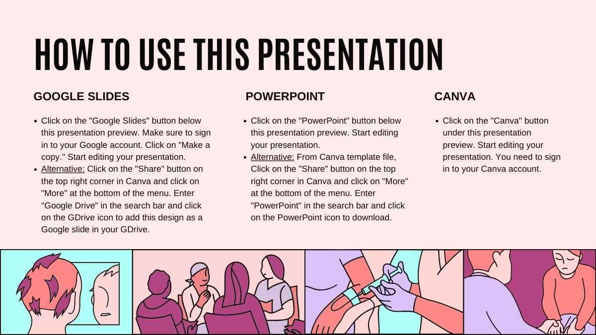 Illustrated Breast Cancer Case Presentation - slide 1