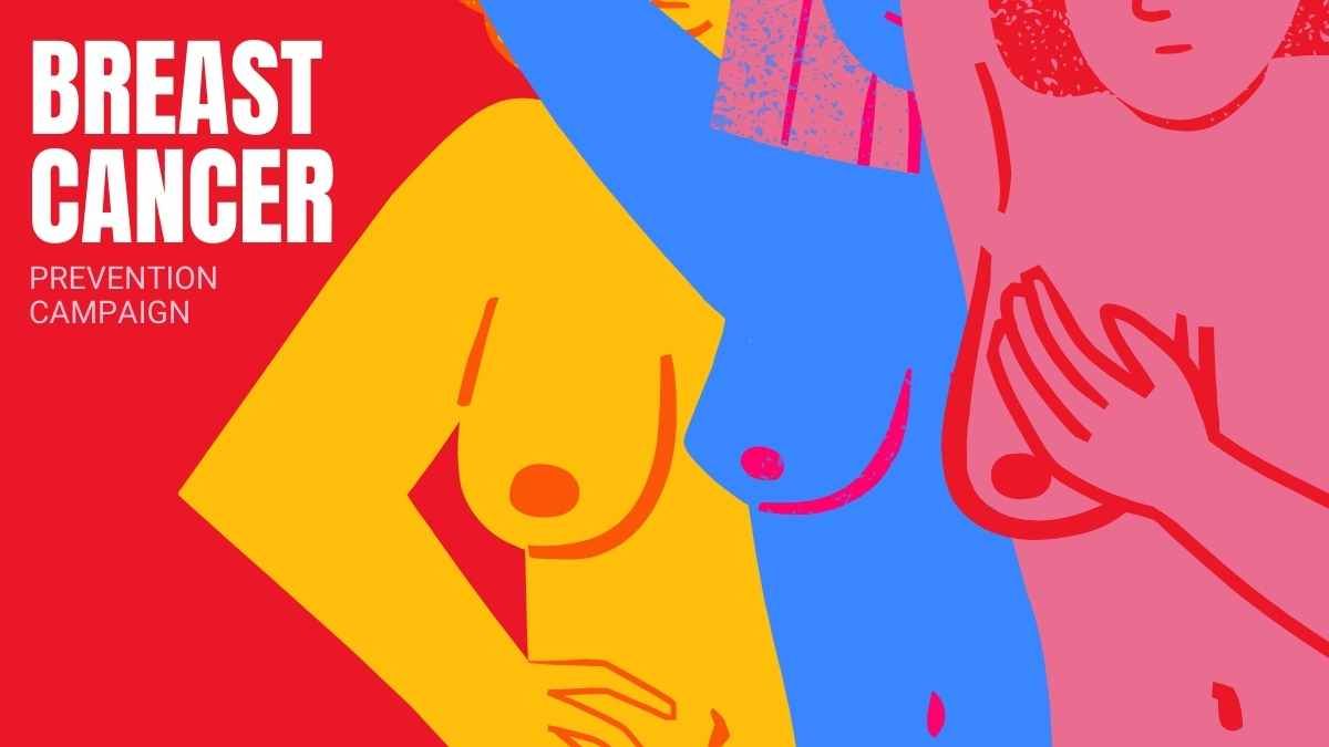 Illustrated Breast Cancer Prevention Campaign - slide 0