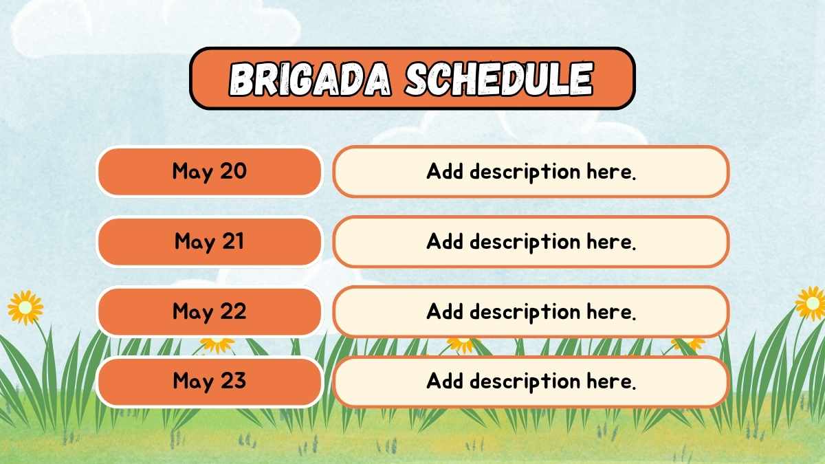 Slide Bergambar untuk Brigada Eskwela 2024 - slide 7