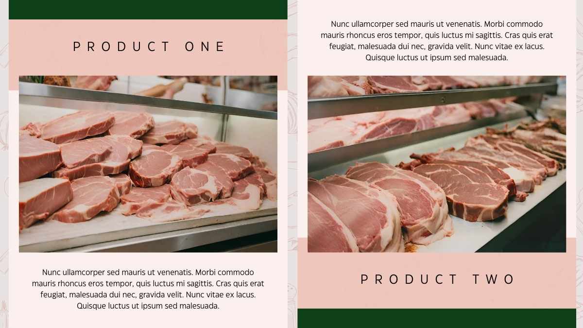 Slide Rencana Bisnis Toko Daging dengan Ilustrasi - slide 12