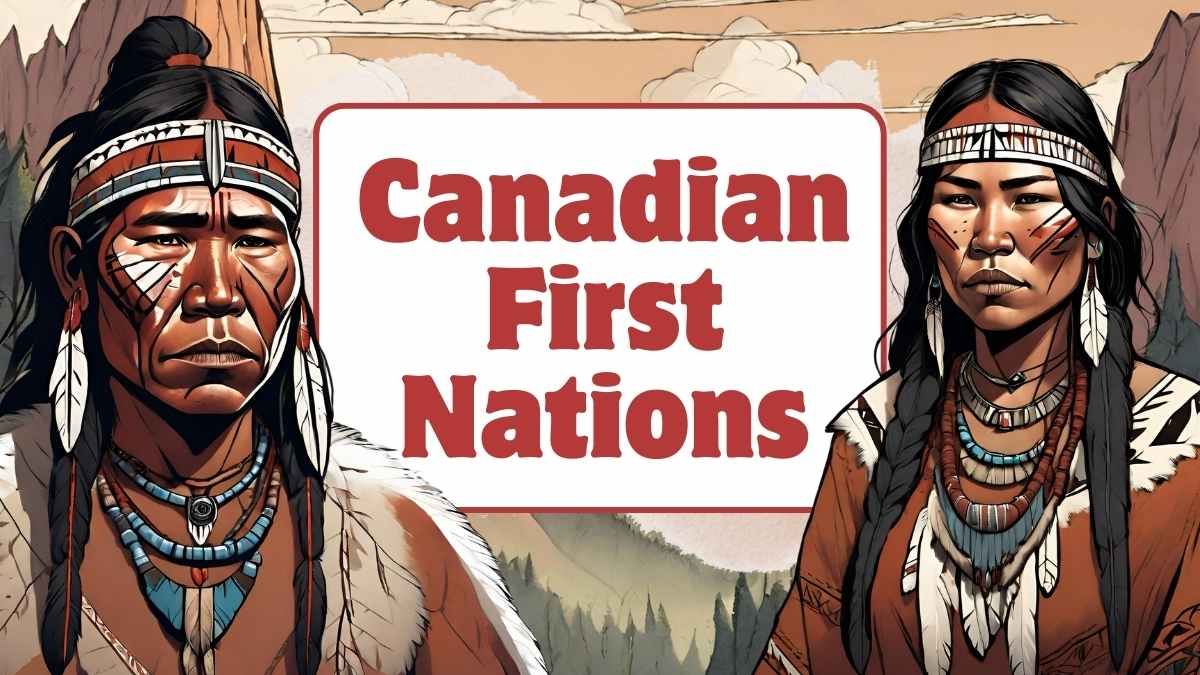 Primeras Naciones Canadienses ilustradas - diapositiva 0