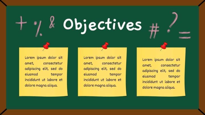 Chalkboard Background Theme for Elementary. Free PPT & Google Slides ...