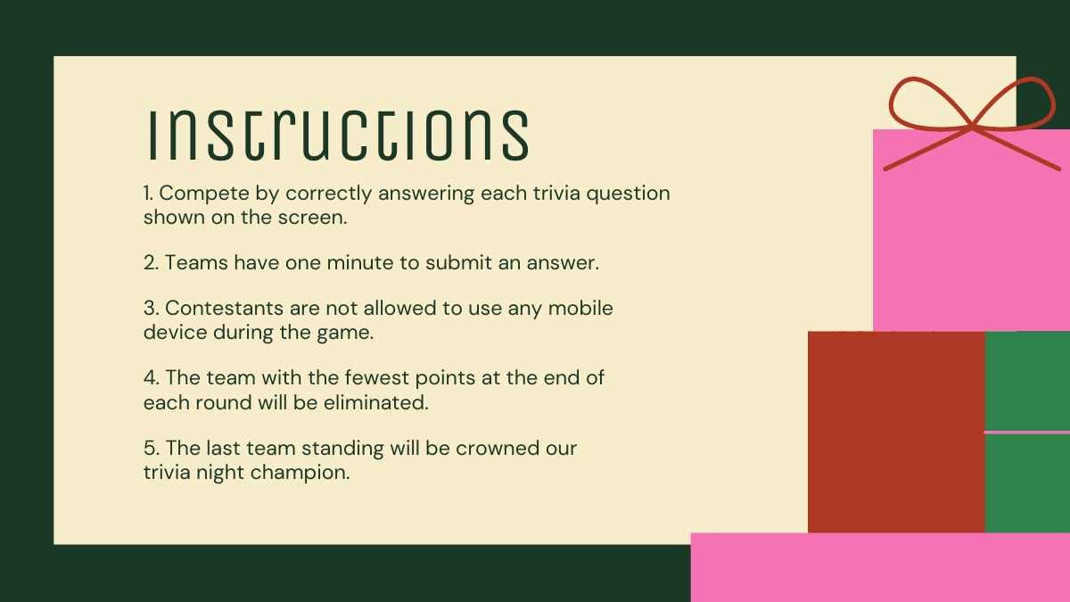 Illustrated Christmas Trivia Night Slides - slide 2