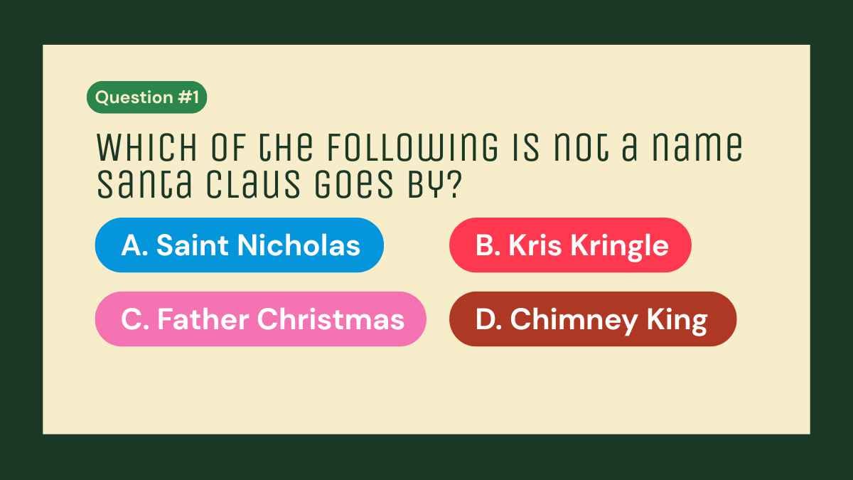 Illustrated Christmas Trivia Night Slides - slide 4