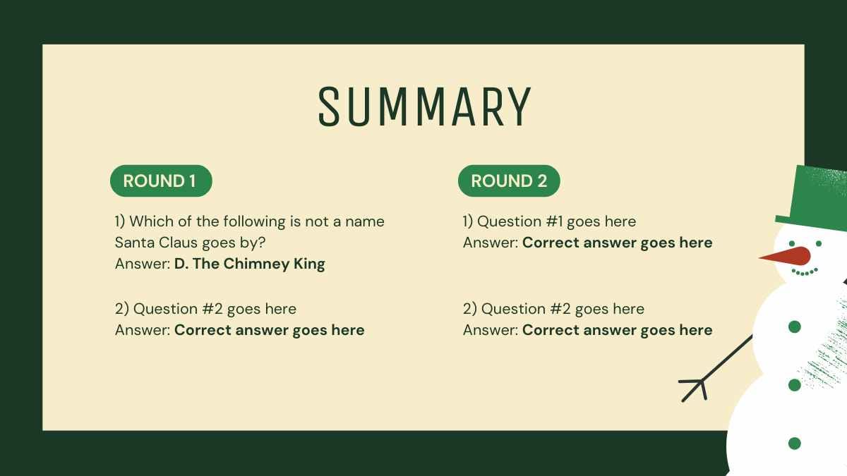 Illustrated Christmas Trivia Night Slides - slide 9
