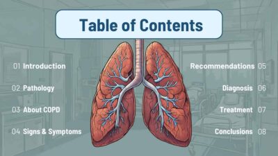 Illustrated Chronic Obstructive Pulmonary Disease (COPD). Free ...