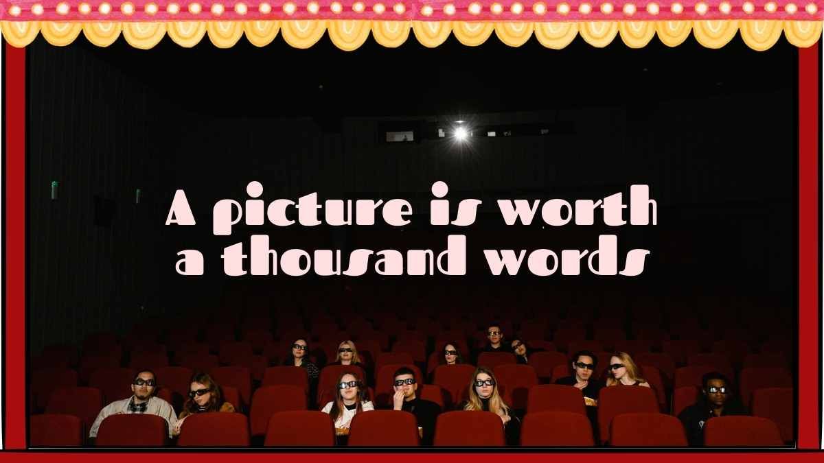 Illustrated Cinema Backgrounds - slide 14