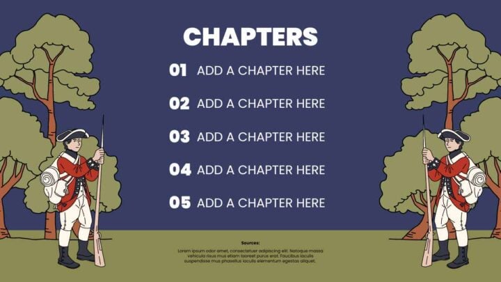 Revolutionary War. Free PPT & Google Slides Template — SlidesCarnival