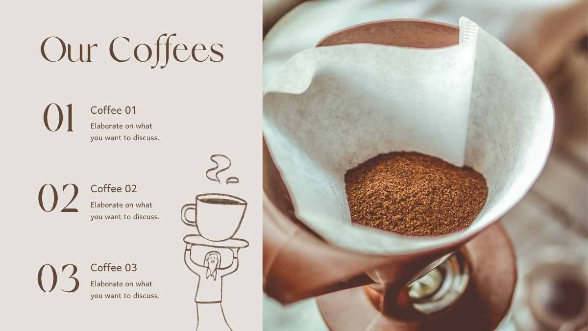 Illustrated Coffee Catalog: Celebrating International Coffee Day - slide 8
