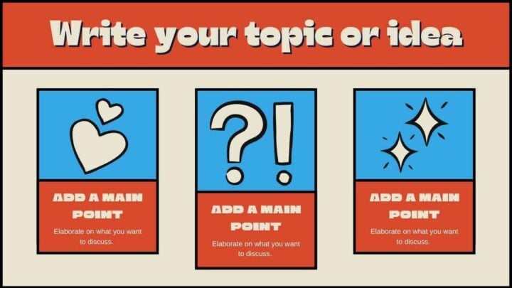 Illustrated Comic Convention. Free Presentation Template — SlidesCarnival